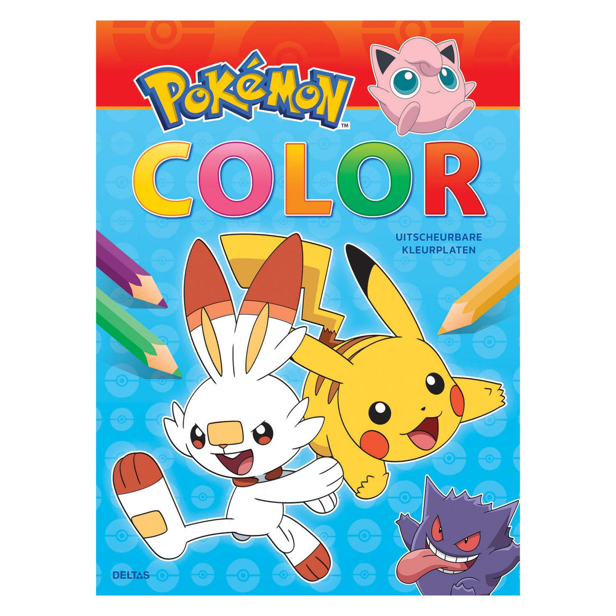 Deltas pokémon color kleurboek