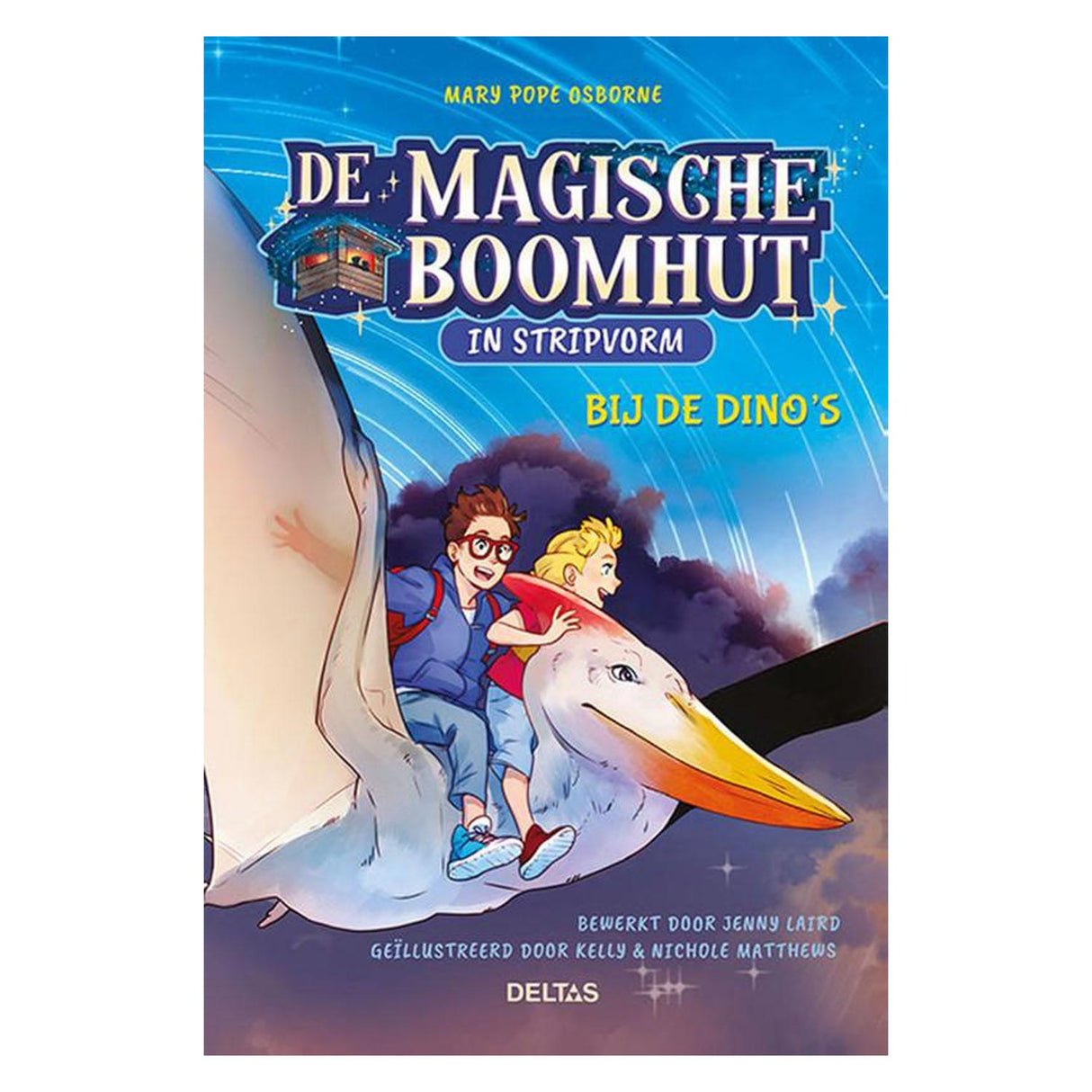 Deltas Das magische Baumhütte -Comic -Buch - im Dino's