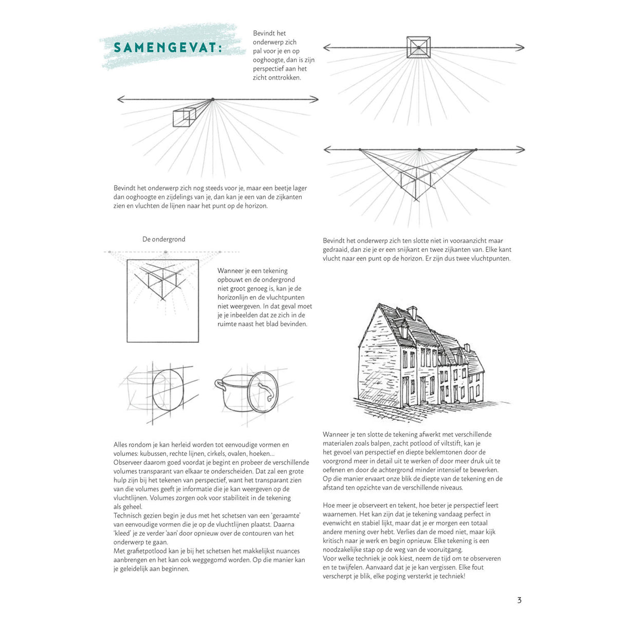 Deltas, étape par étape, perspective, apprendre à dessiner, livre de loisirs