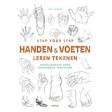 Les Deltas apprennent à dessiner les mains et les pieds étape par étape, livre de loisirs