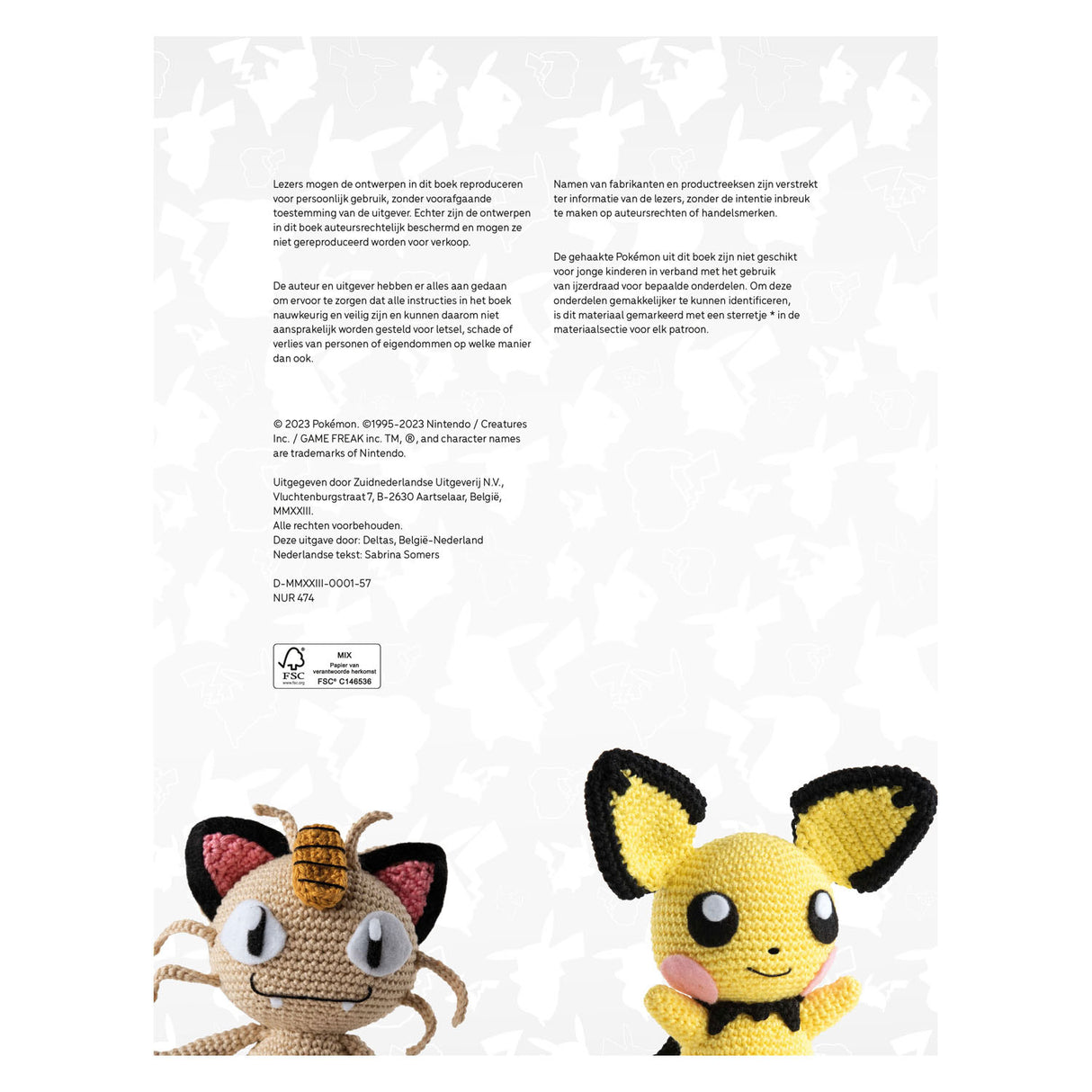Pokémon Deltas - livre de loisirs au crochet