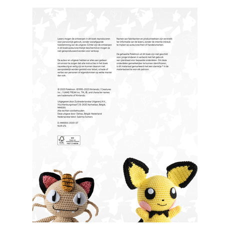 Pokémon Deltas - livre de loisirs au crochet