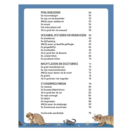 Deltas le monde fou des animaux livre pour enfants