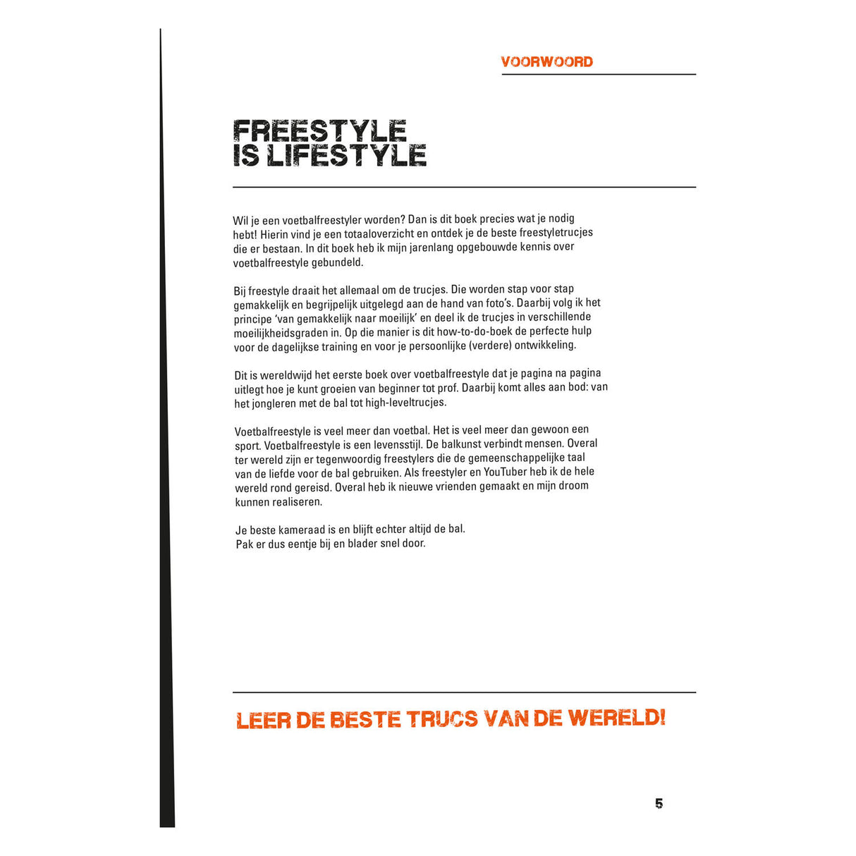 Livre de loisirs sur les astuces de football freestyle des Deltas