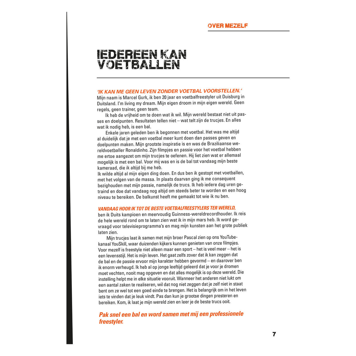 Livre de loisirs sur les astuces de football freestyle des Deltas