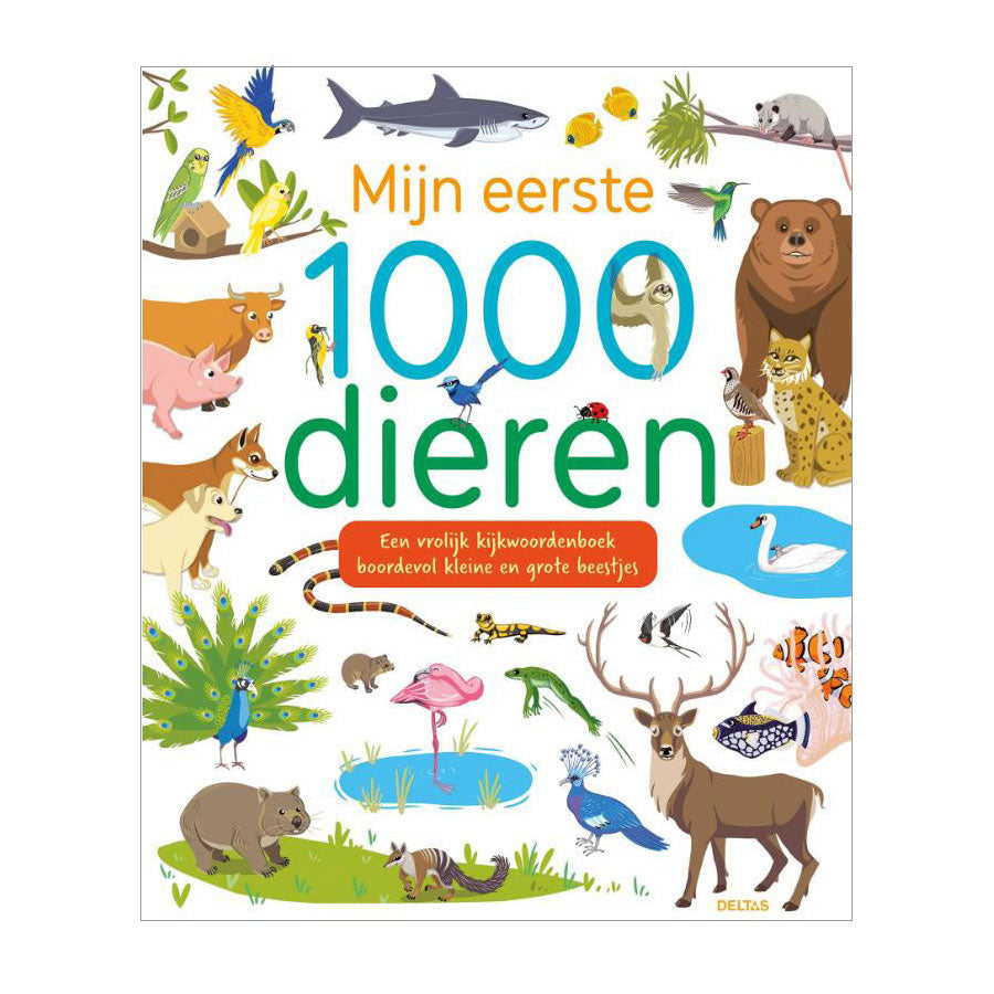 Deltas, mon premier livre d'observation des 1000 animaux