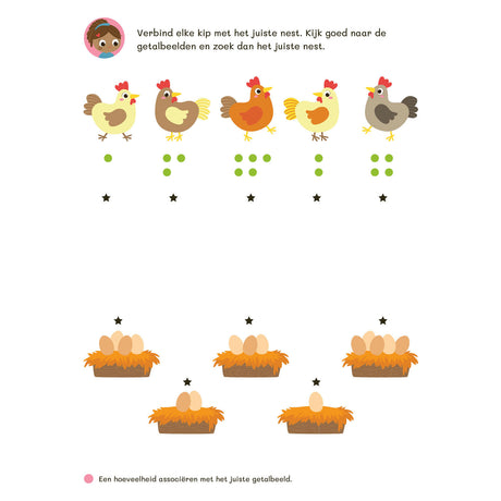 Cahier d'exercices Deltas papier lavable premiers jeux de comptage (4-5 ans)