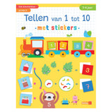 Deltas tellen van 1 tot 10 met stickers (5-6 j.)