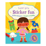 Deltas Super Girls Sticker Fun - dressing dolls sticker book