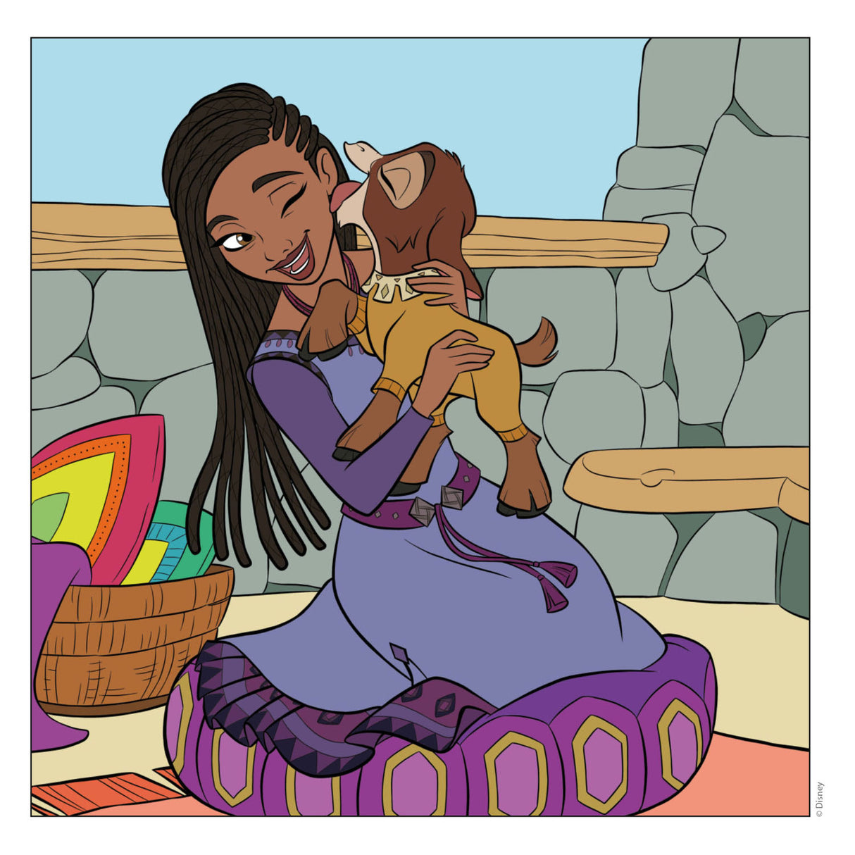 Livre de coloriage Deltas Disney Color Fun Wish