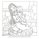 Livre de coloriage Deltas Disney Color Fun Wish