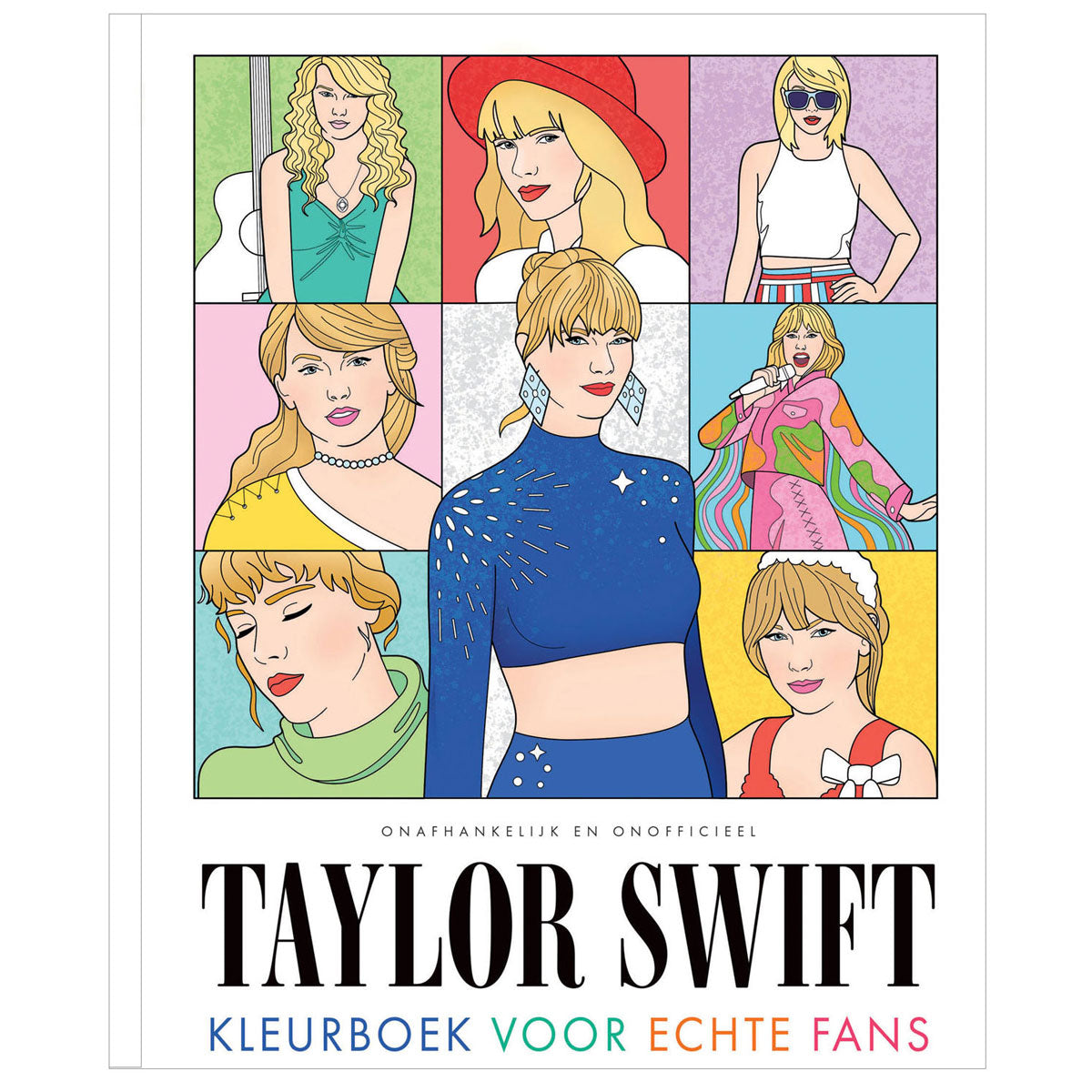 Deltas Taylor Swift coloring book for real fans