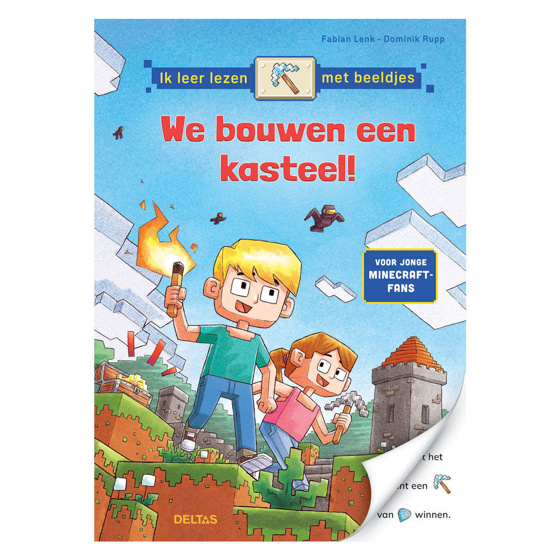 Deltas we bouwen een kasteel! ik leer lezen met beeldjes