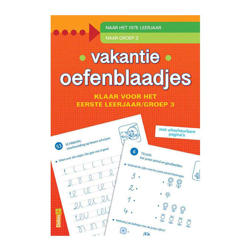 Feuilles de pratique des vacances Deltas - prêtes pour la première année