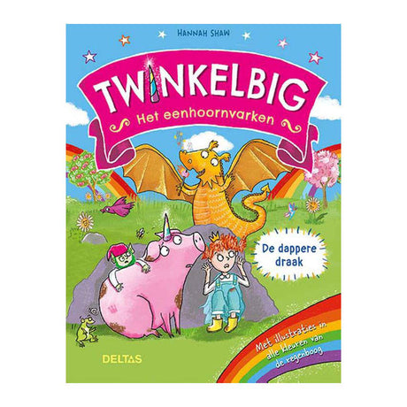 Deltas twinkle pig le cochon licorne - le courageux dragon