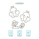 Deltas mes premiers mots couleur + livre d'autocollants