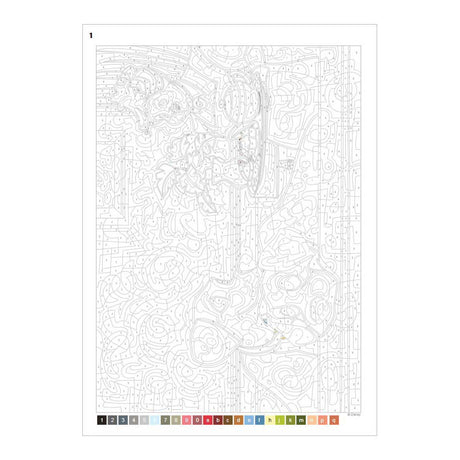 Histoires d'amour des Deltas - couleur par numéro