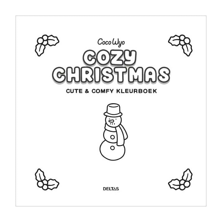 Deltas douillet Noël mignon livre de coloriage confortable coco wyo