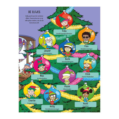 Deltas où sont les lutins de Noël ? regarde le livre de recherche