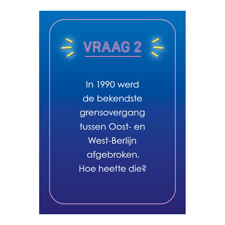 Deltas hoera 50 jaar! quiz