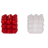 Bougie bulle Ootb coeur 6x6cm