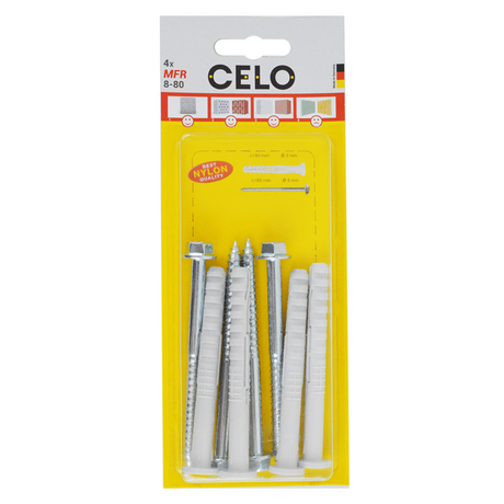 Celo 1065489 - multifunctionele raamplugmfr 8-80 sb tx | 5 stuks