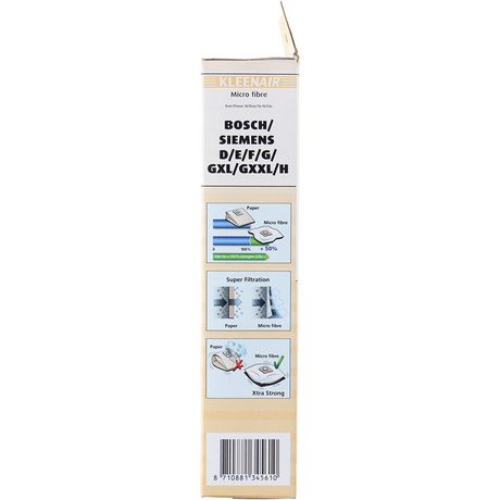 Kleenair 1068545 - sms.stofz.bosch siemens bs-7 5 stuks | 5 stuks