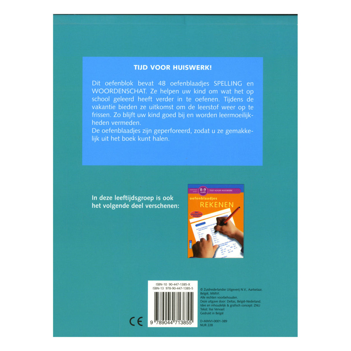 Fiches d'exercices d'orthographe et de vocabulaire Deltas (8-9 ans)