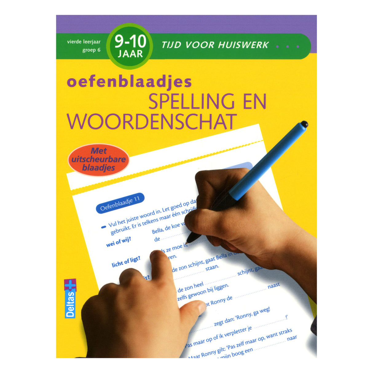 Fiches d'exercices d'orthographe et de vocabulaire Deltas (9-10 ans)