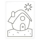 Livre de coloriage fou Deltas (3-4 ans)