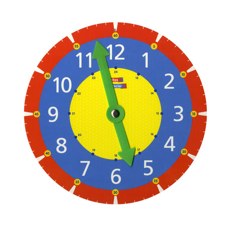 Horloge de pratique deltas - Je pratique dans le sens des aiguilles d'une montre