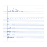 Écrire mon exercice 6-7 ans