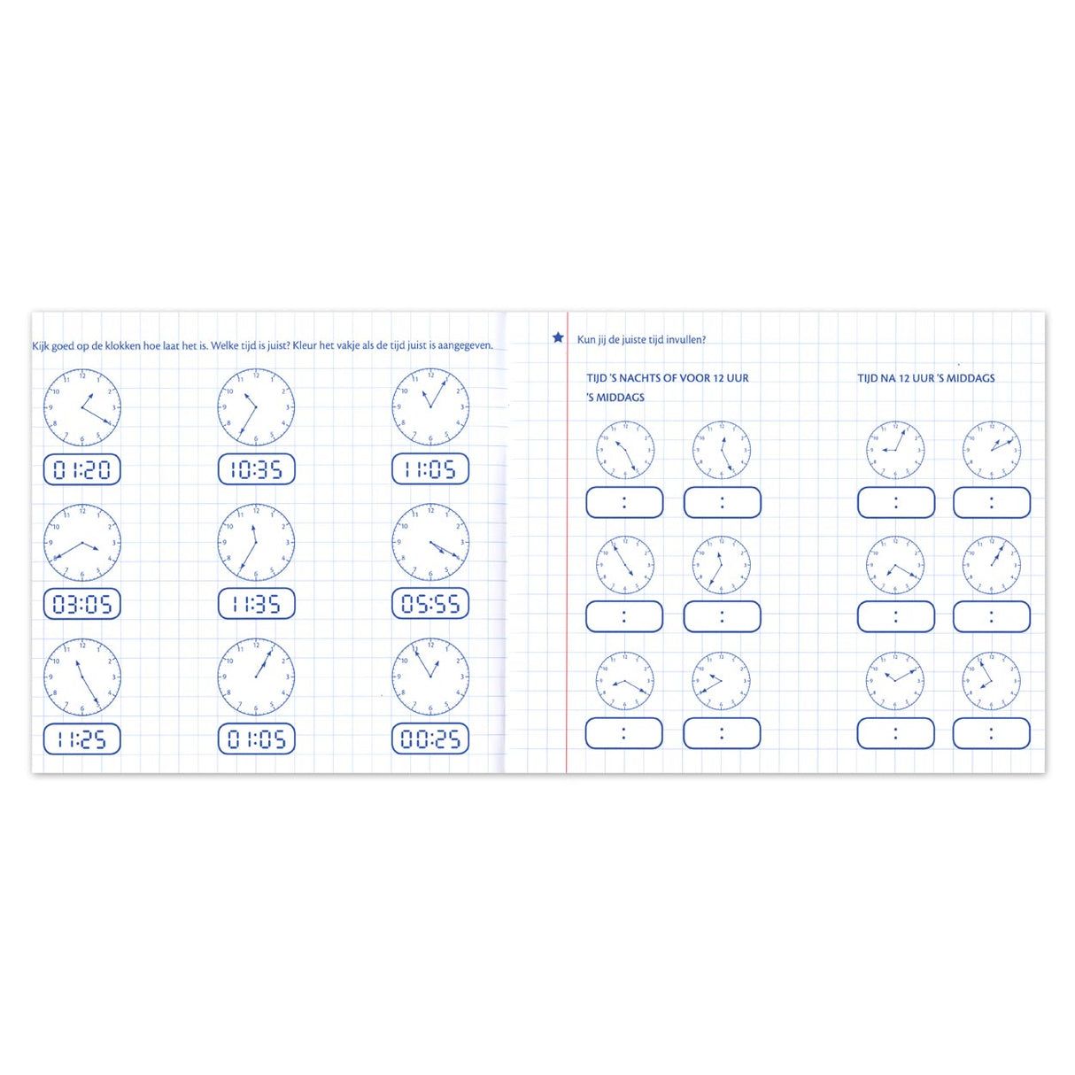 Deltas mon exercice de klok 9-11 ans