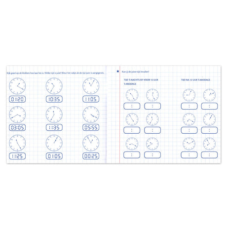 Deltas mon exercice de klok 9-11 ans