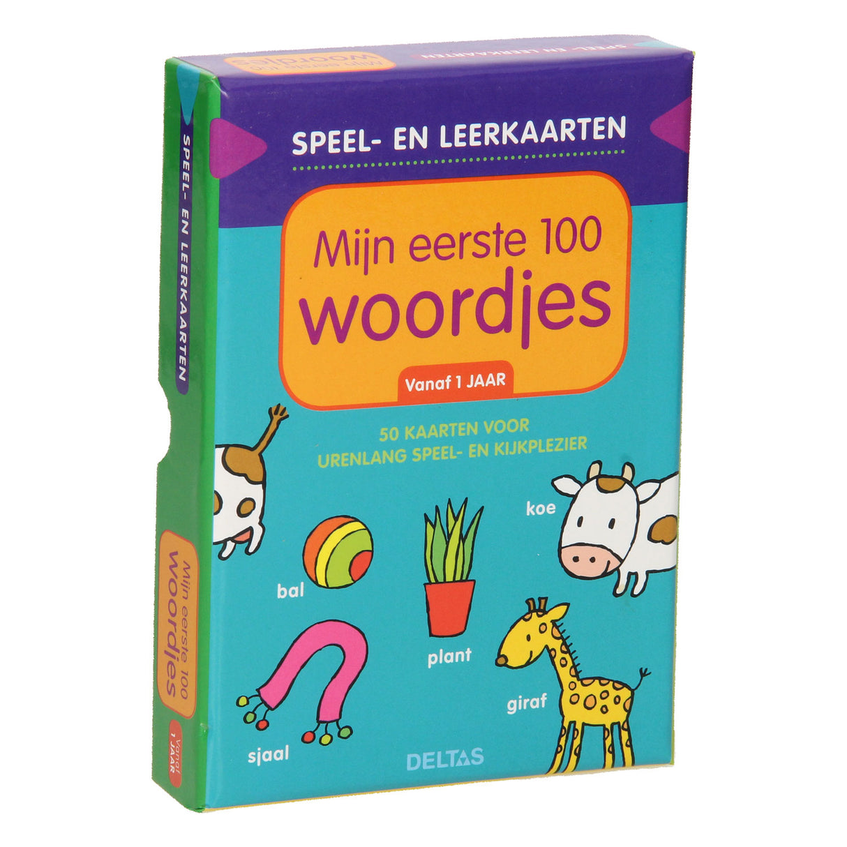 Deltas Speelen Learning Cards My first 100 words