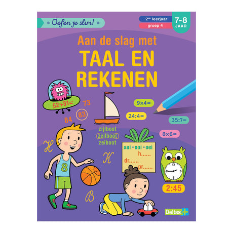 Deltas travaillant avec le langage et l'arithmétique, 7-8 ans