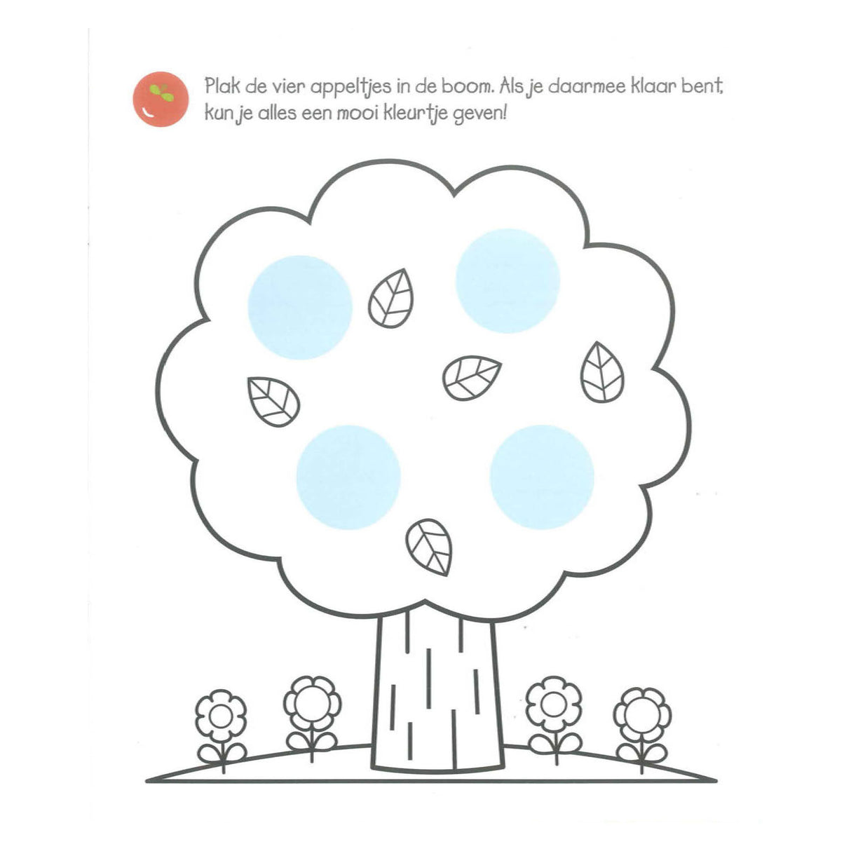 Livre de coloriage et d'autocollants super amusants Deltas (2-4 ans)