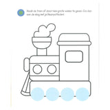Livre de coloriage et d'autocollants super amusants Deltas (2-4 ans)