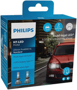 Lampe frontale Philips ultinon pro6000 standard. ensemble de lampes 12v h7 led stan ultinon pro6000