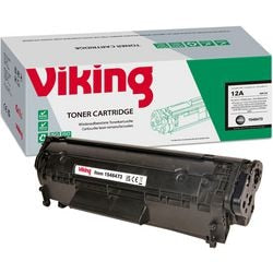 Tonerinktcartridge viking hp q2612a zwart