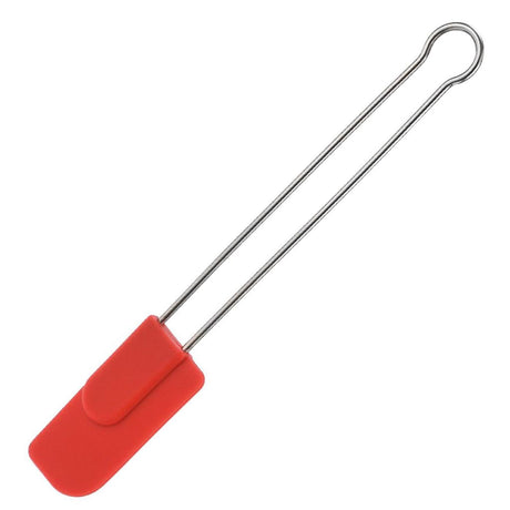Westmark grattoir à poêle 22,5 cm rouge en acier inoxydable