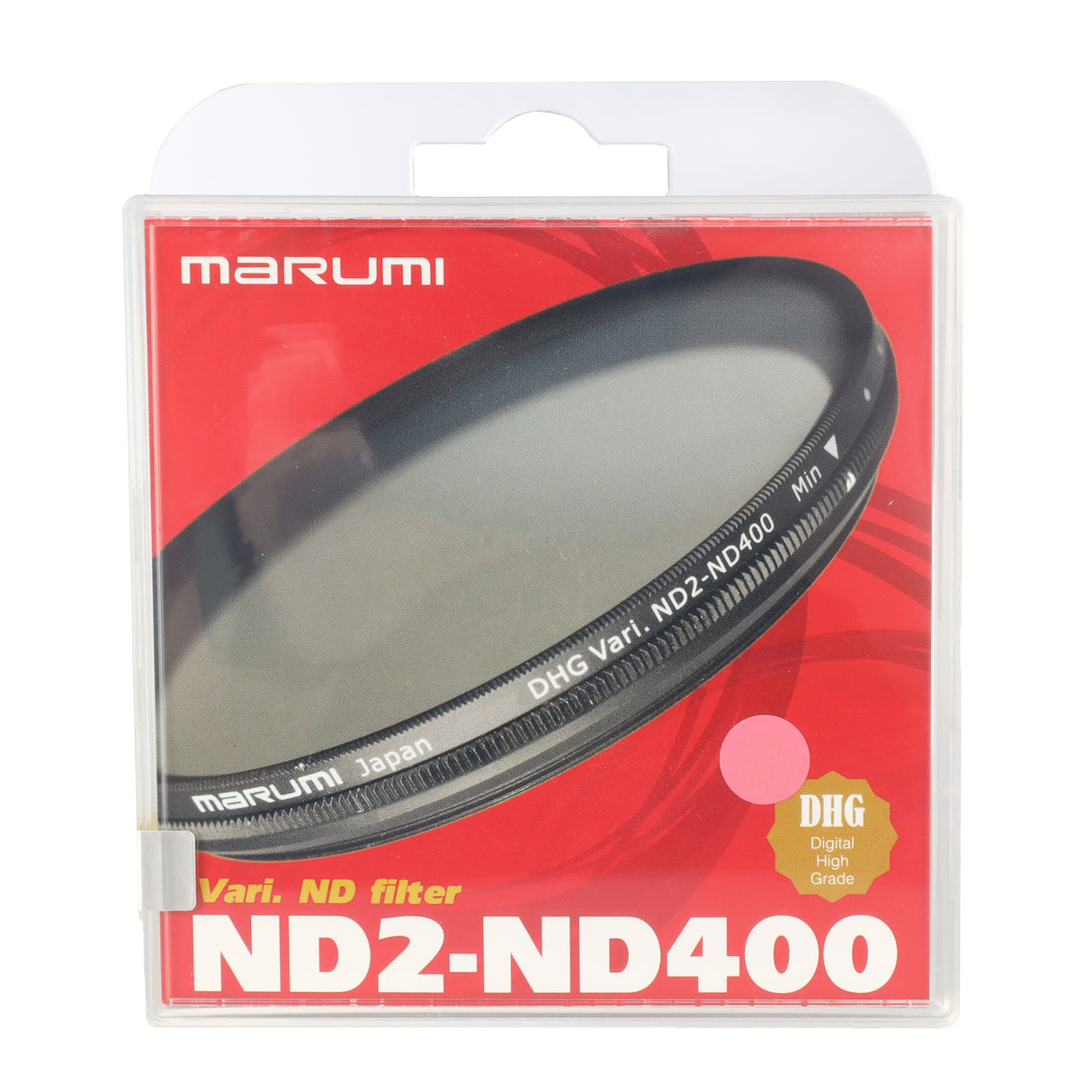 Filtre variable gris Marumi dhg nd2-nd400 55 mm