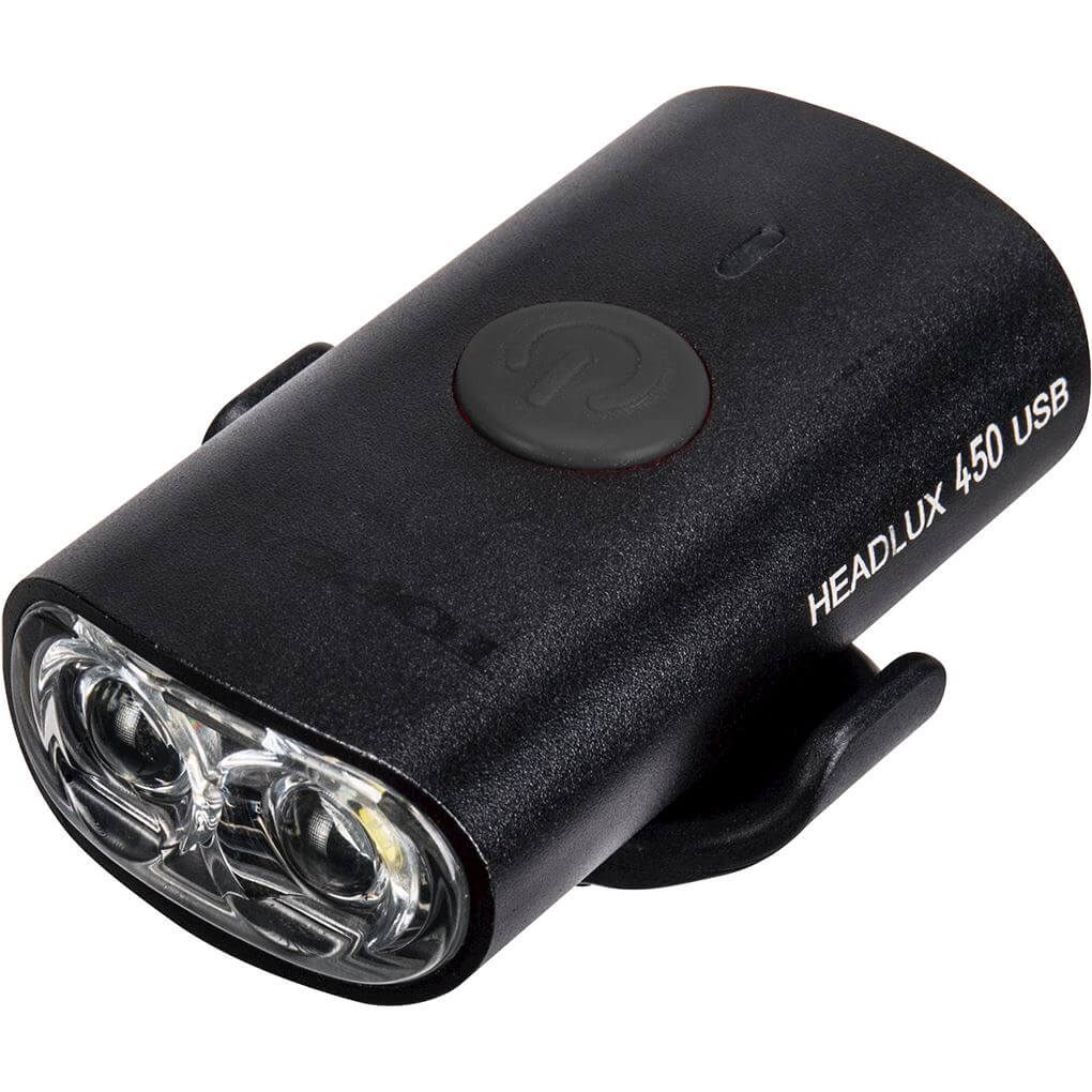 TOPEAK HELMED LED HEADLUX 450 USB BLACK