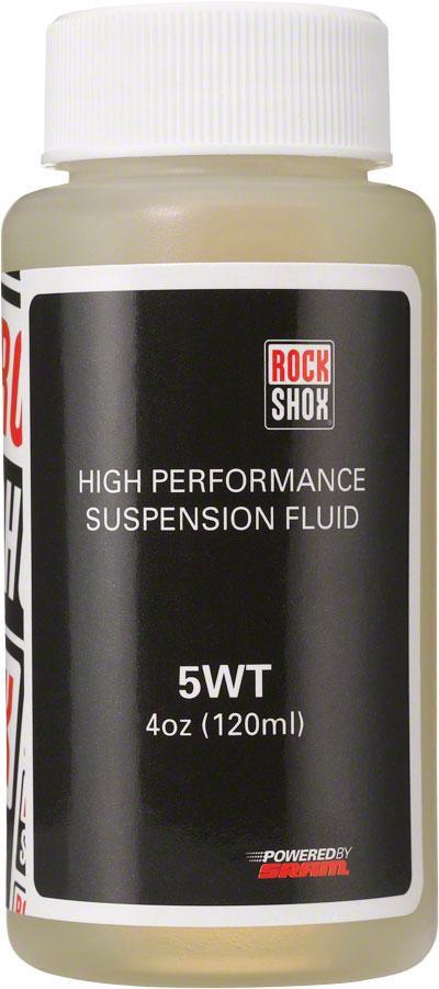 Huile de fourche à suspension Rockshox huile de fourche rs 5wt 120ml