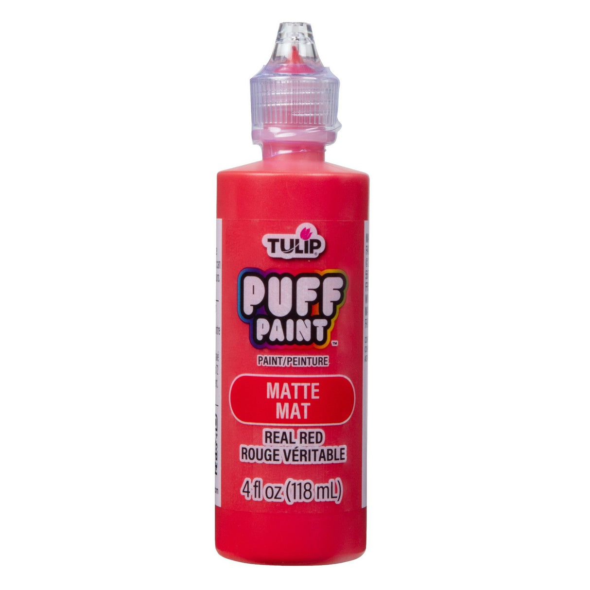 Tulip • peinture textile dimensionnelle rouge véritable mat 118ml