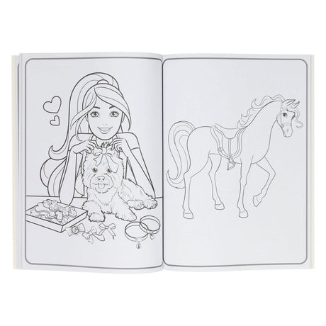 Livres spéciaux Pays-Bas bv barbie colorama livre de coloriage