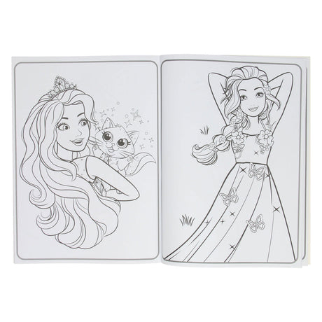 Livres spéciaux Pays-Bas bv barbie colorama livre de coloriage