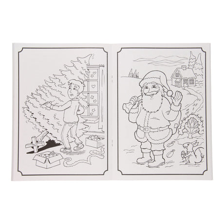 Livres spéciaux aux Pays-Bas, par exemple livre de coloriage de Noël