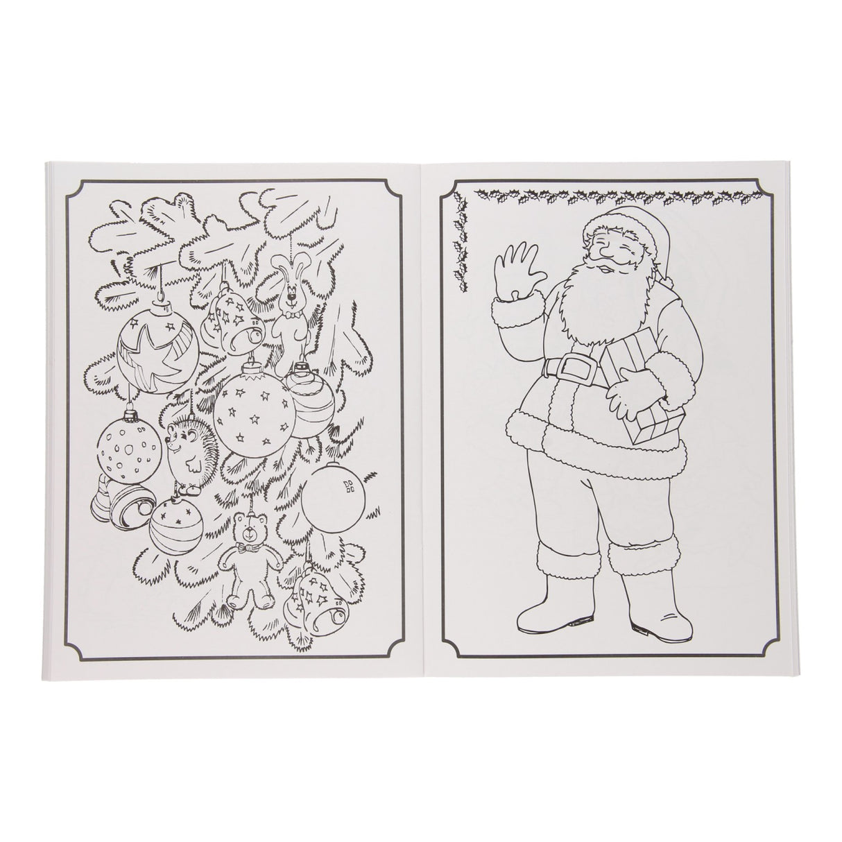 Livres spéciaux aux Pays-Bas, par exemple livre de coloriage de Noël