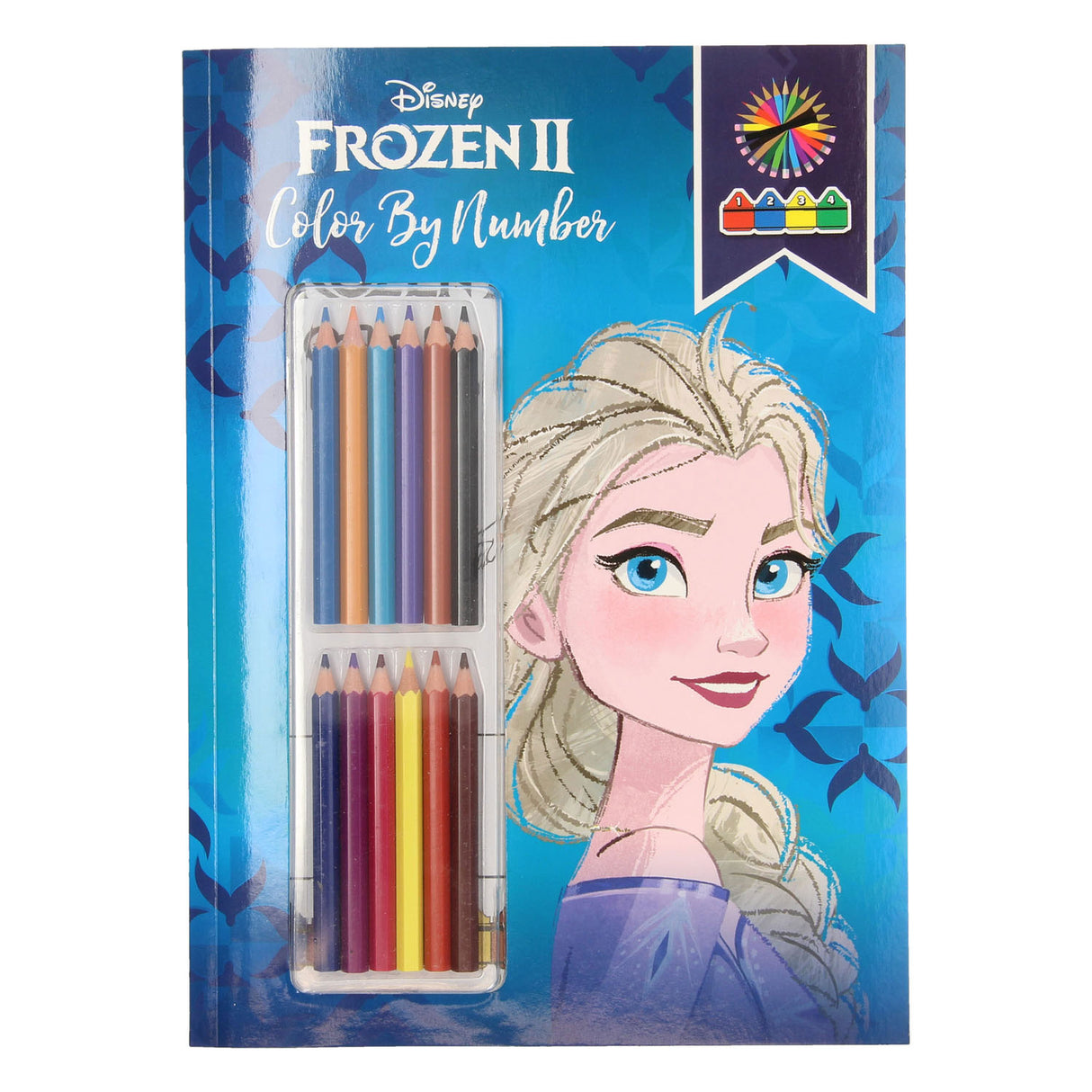 Book Specials Nederland BV Colors by number Frozen